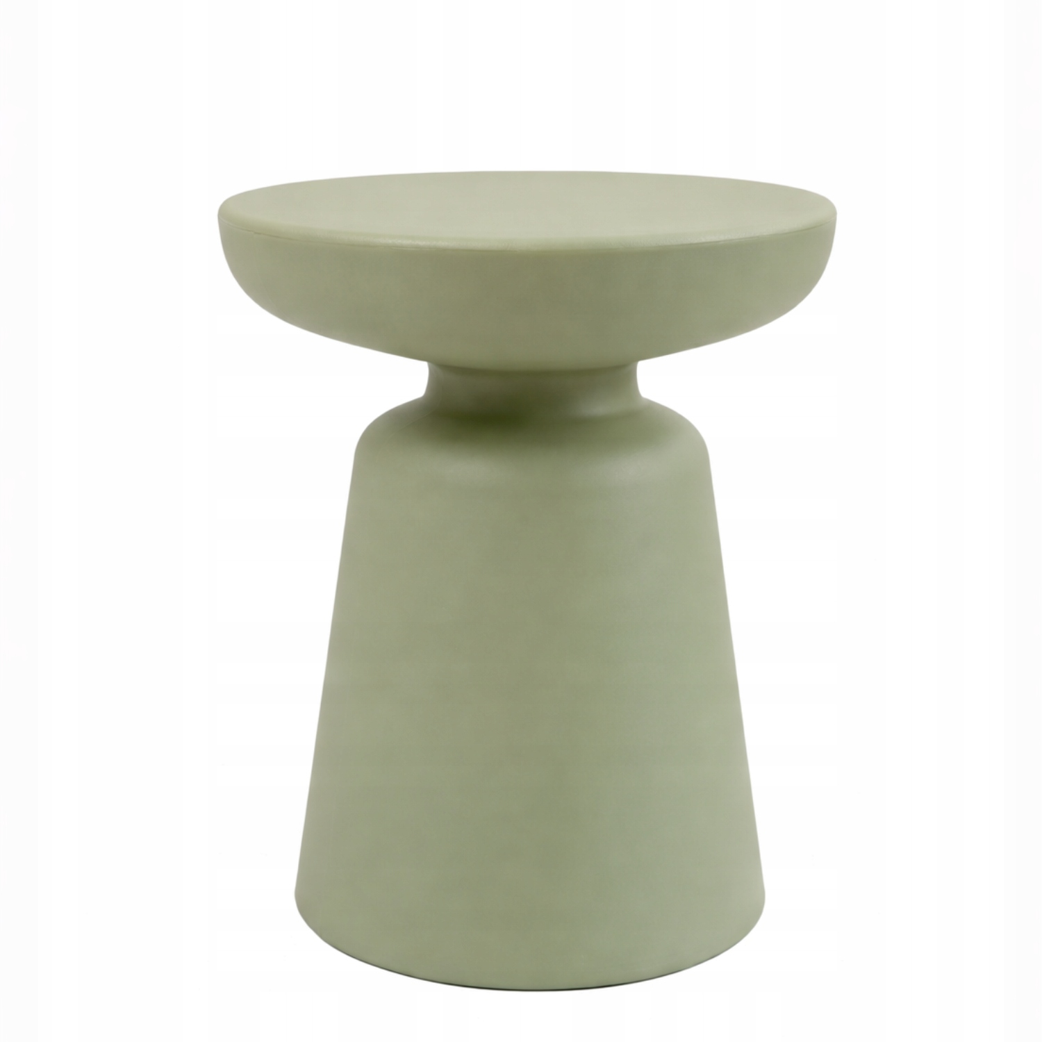 Kávový stolek Lumi Plastový Zelený Moderní Design Noční stolek