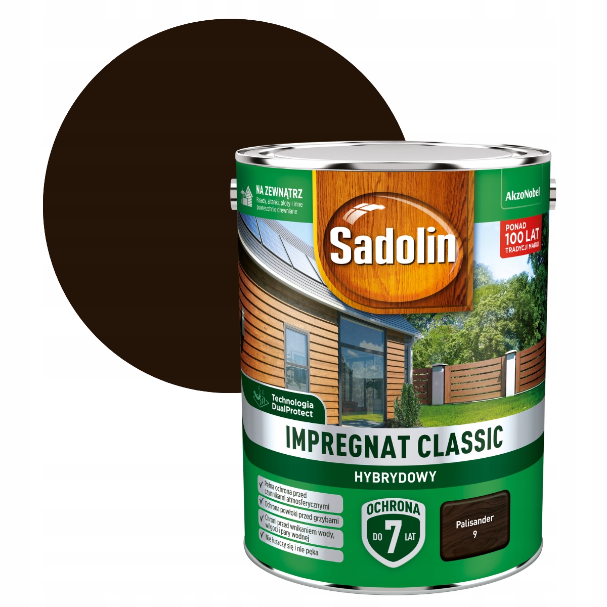 

Sadolin Classic Impregnat 0,75L Palisander