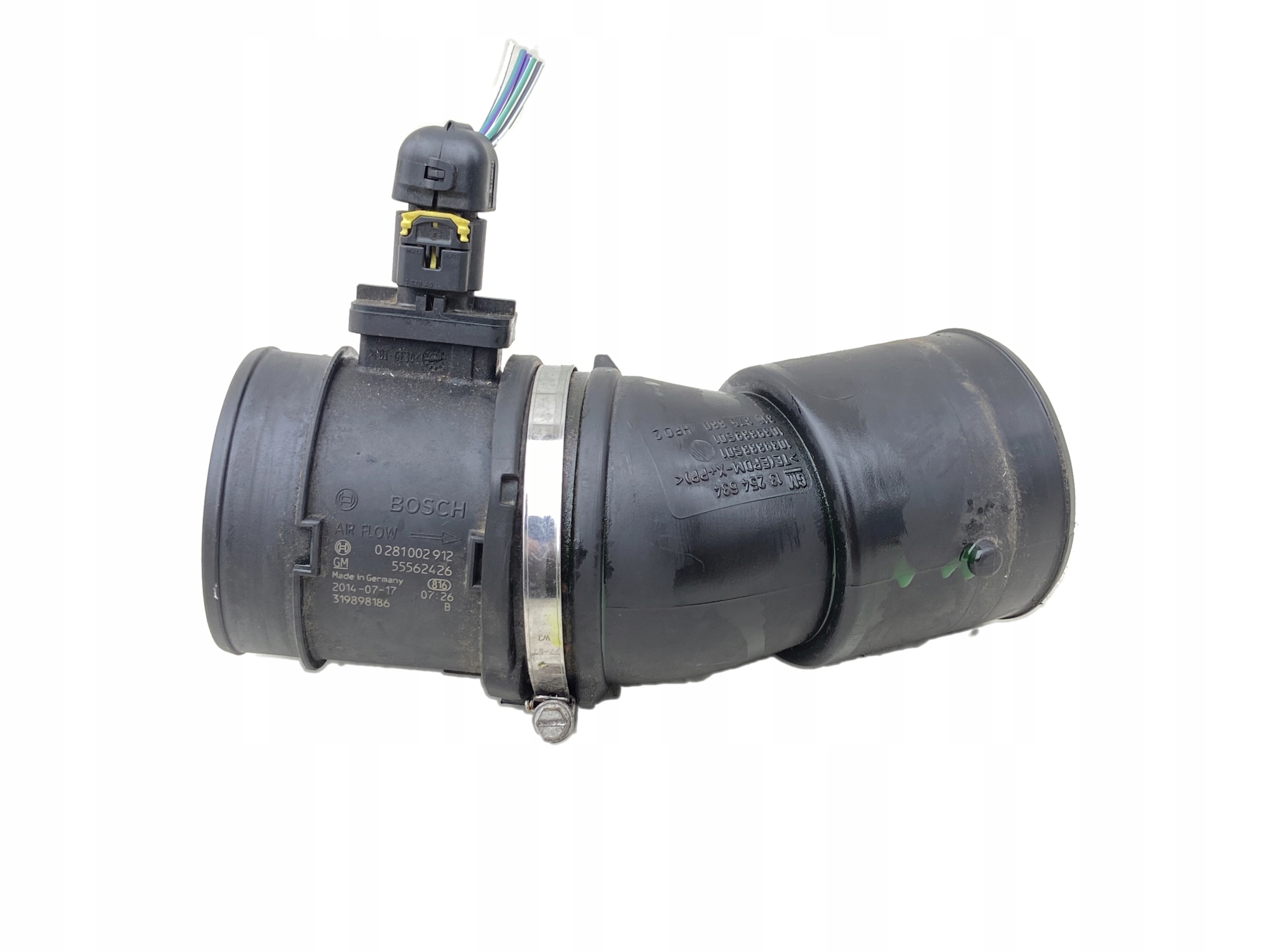 0281002912 - Opel Zafira C 2.0 CDTI витратомір впускна труба