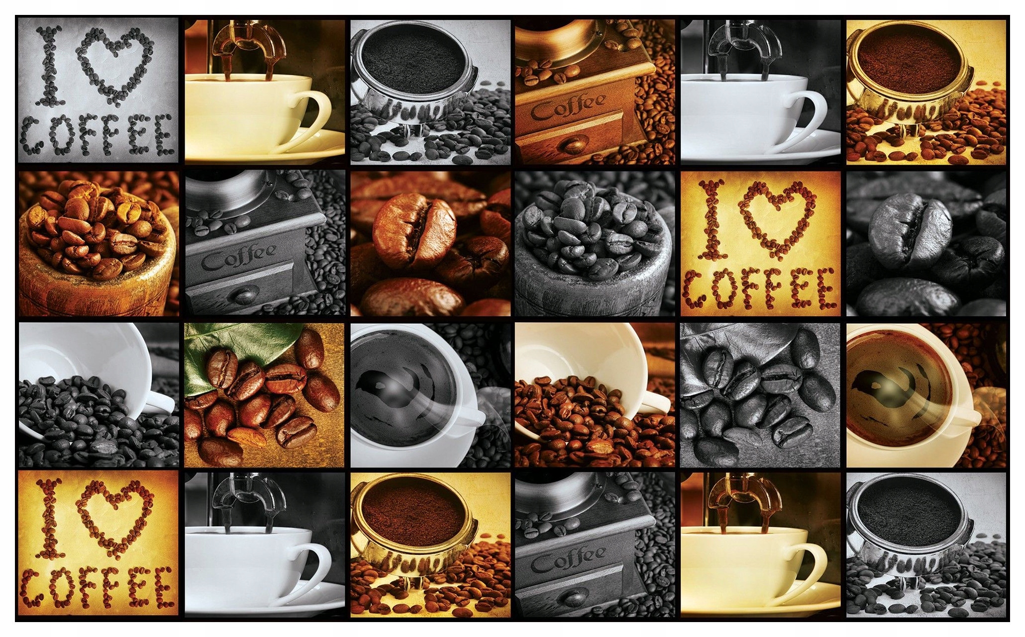 Vliesová fototapeta Kávové zrná aróma a teplo na stene 368x254 lepidlo