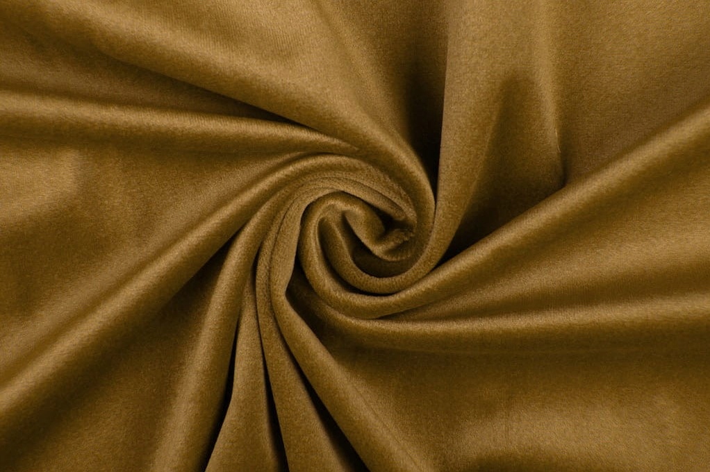 Látka Velur Mat Záclonové Čalounění 280CM Camel