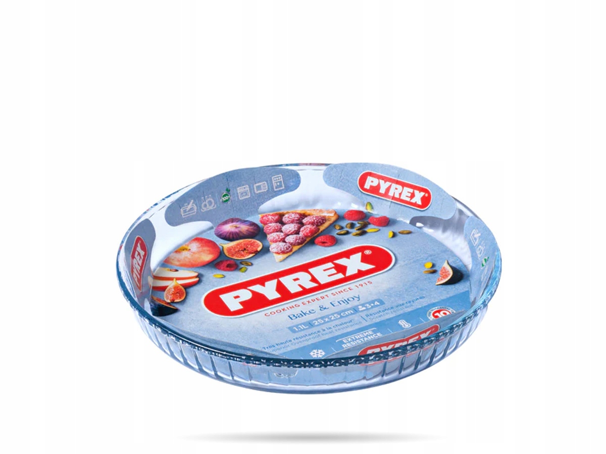 Naczynie żaroodporne do tarty 31 cm PYREX Długość 31 cm
