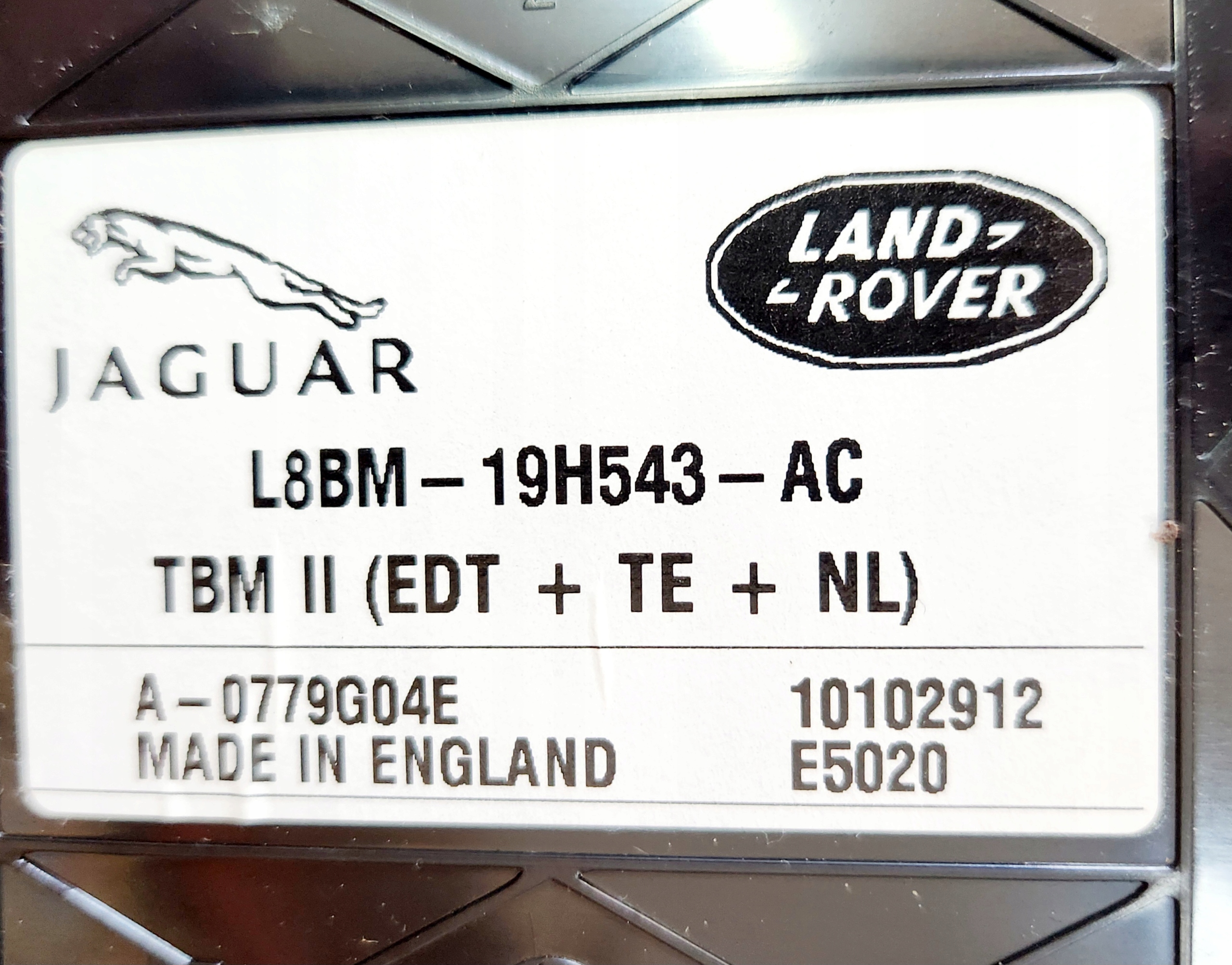 module control unit HAKA HOLOWNICZEGO LAND ROVER DEFENDER II 2019+ OE
