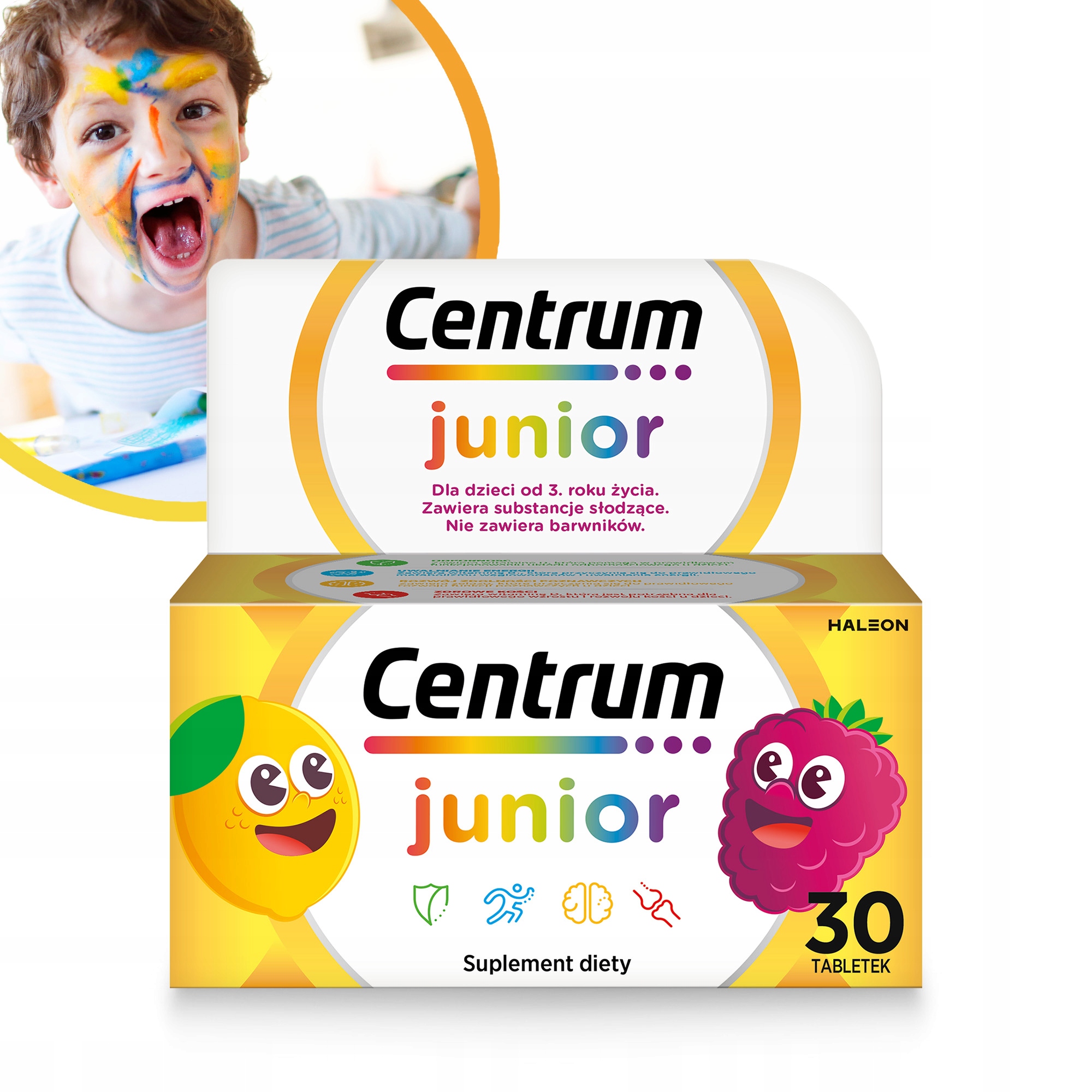 Поливитаминный центр Junior витамины для детей минералы 30 таблеток