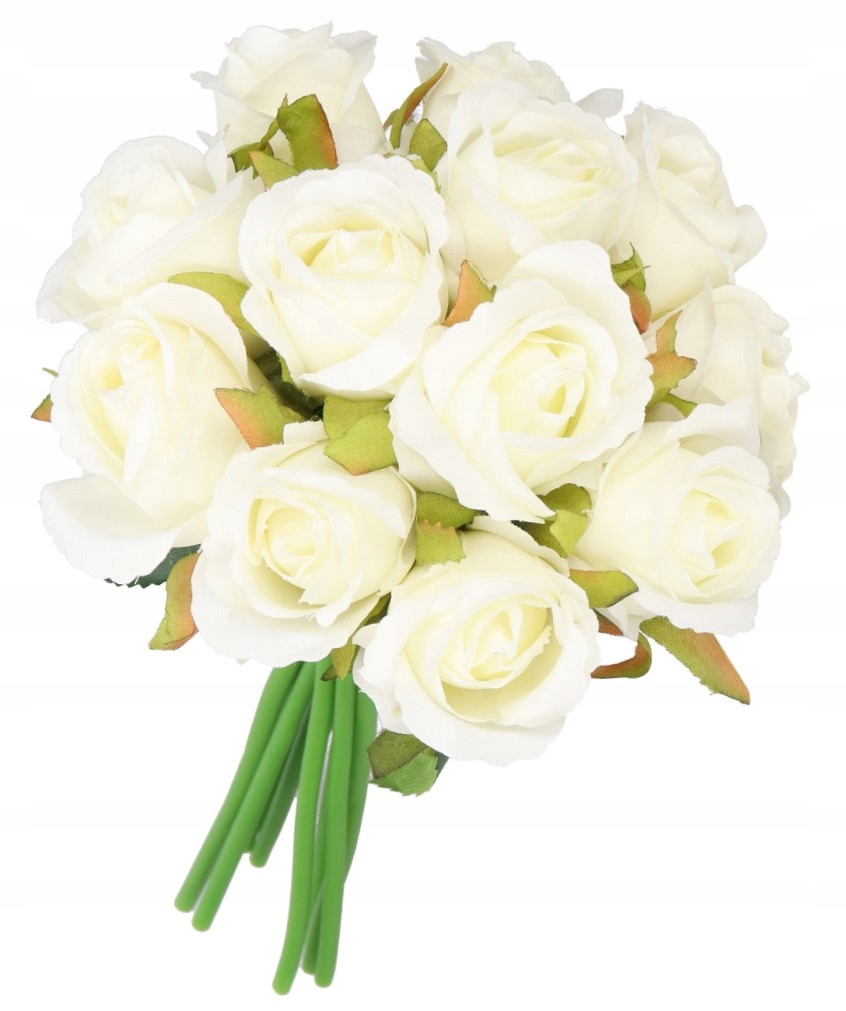 SZTUCZNE KWIATY RÓŻA RÓŻE SYLIKONOWE KWIATY GUMOWE Marka Deko