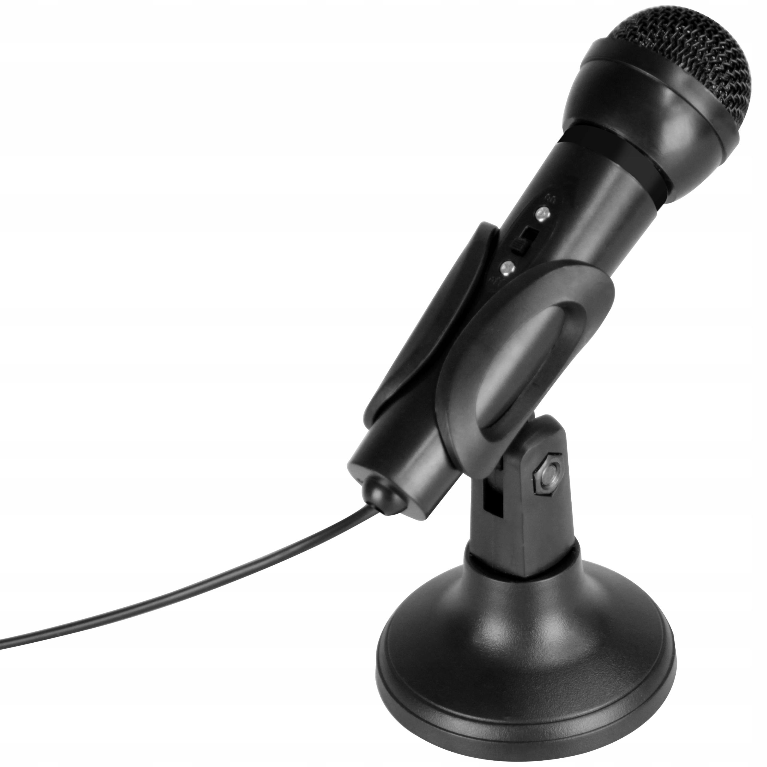 Mikrofon biurkowy KIERUNKOWY PODSTAWKA PC Laptop do nauki e-learning