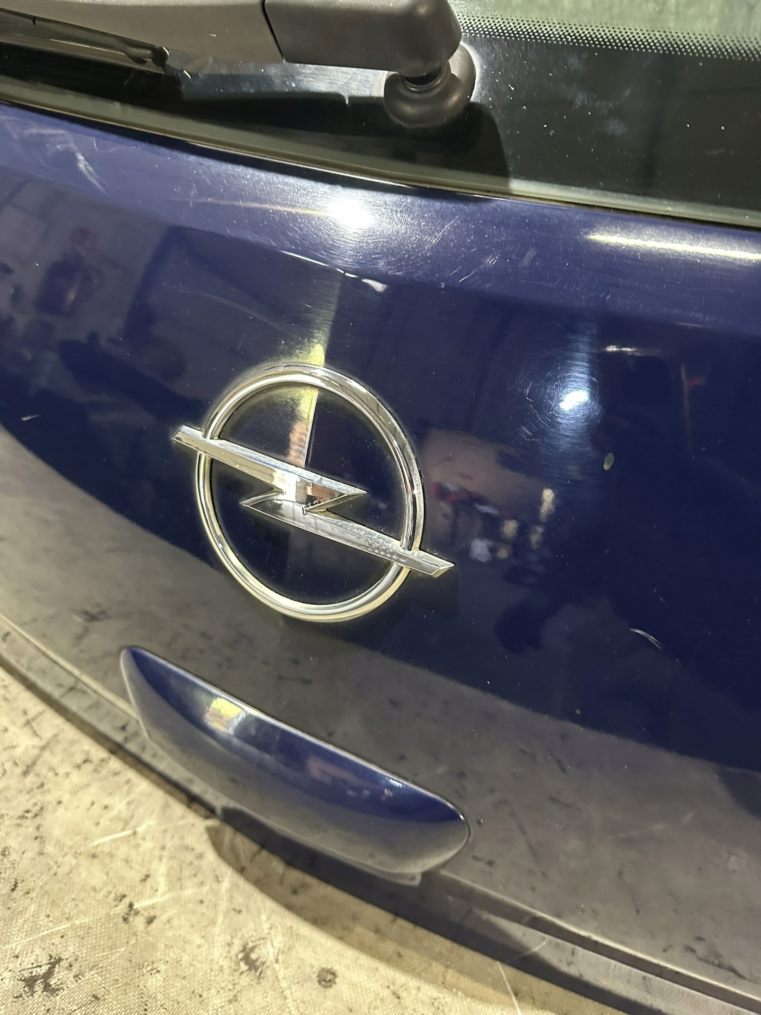 trunk door boot OPEL CORSA D Z20Z