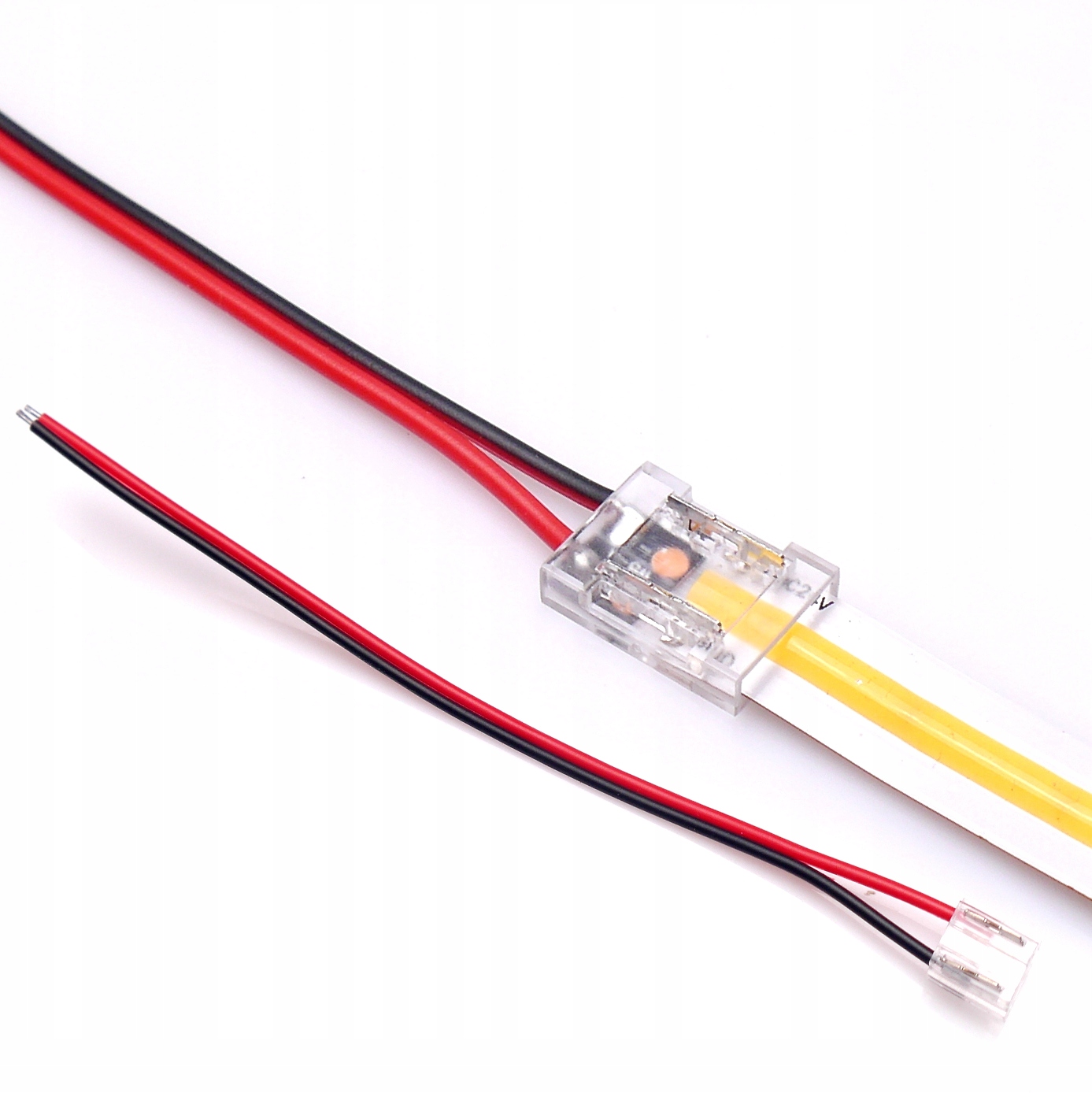 

szybkozłączka Zasilająca do taśm led Cob 10mm