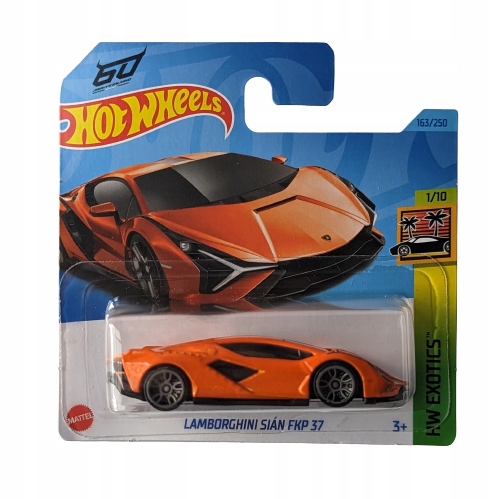 

Hot Wheels Lamborghini Sian Fkp 37 Pomarańcz Nowy