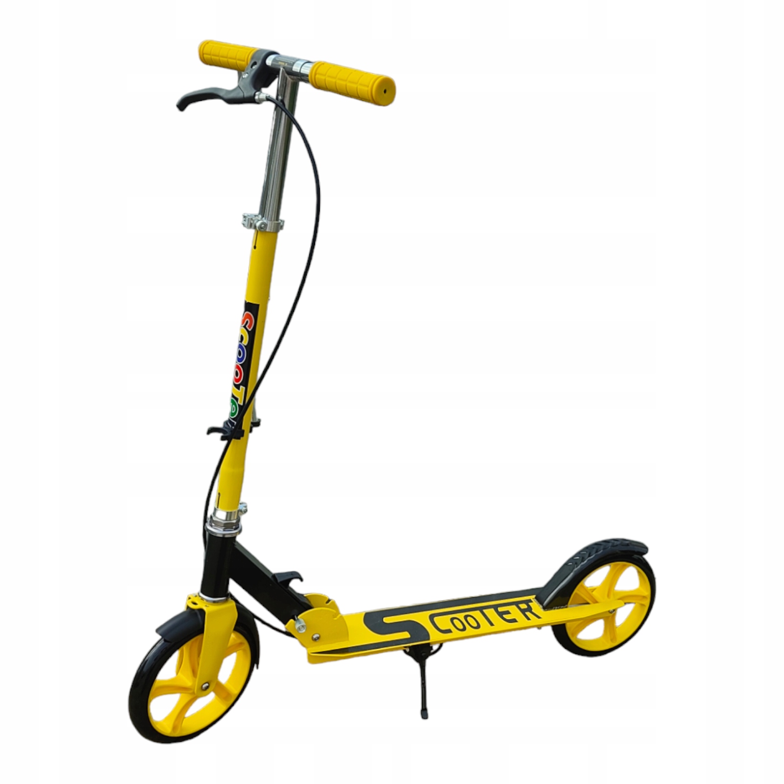 HULAJNOGA DUŻE KOŁA 20cm dla DZIECKA DOROSŁEGO SKŁADANA RĘCZNU HAMULEC Marka Azaris