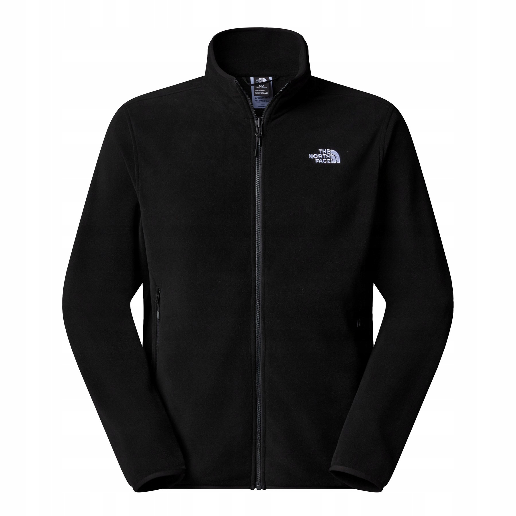 Fleecová Mikina pánský The North Face Glacier Fleece černý NF0A8D0RJK3 r L
