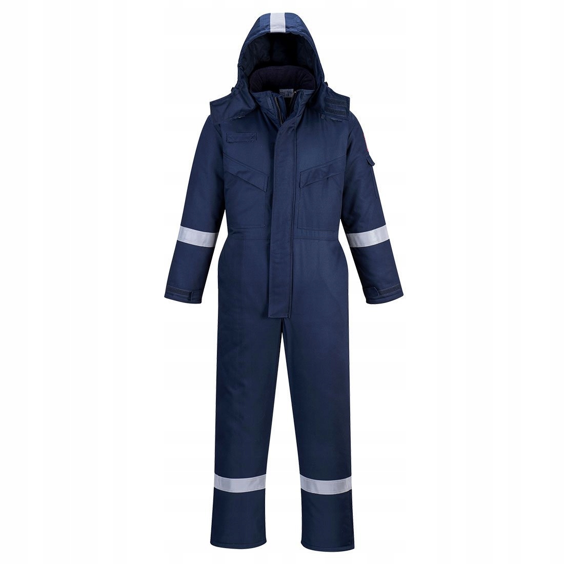 Kombinéza Bizflame Work zateplená nehořlavá En 11612 vel. M Tmavě modrá R