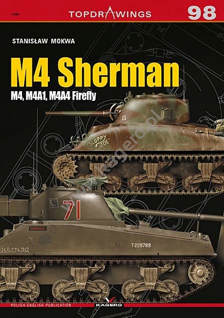 TOPDRAWINGS 98 - Sherman M4, M4A1, M4A4 Firefly