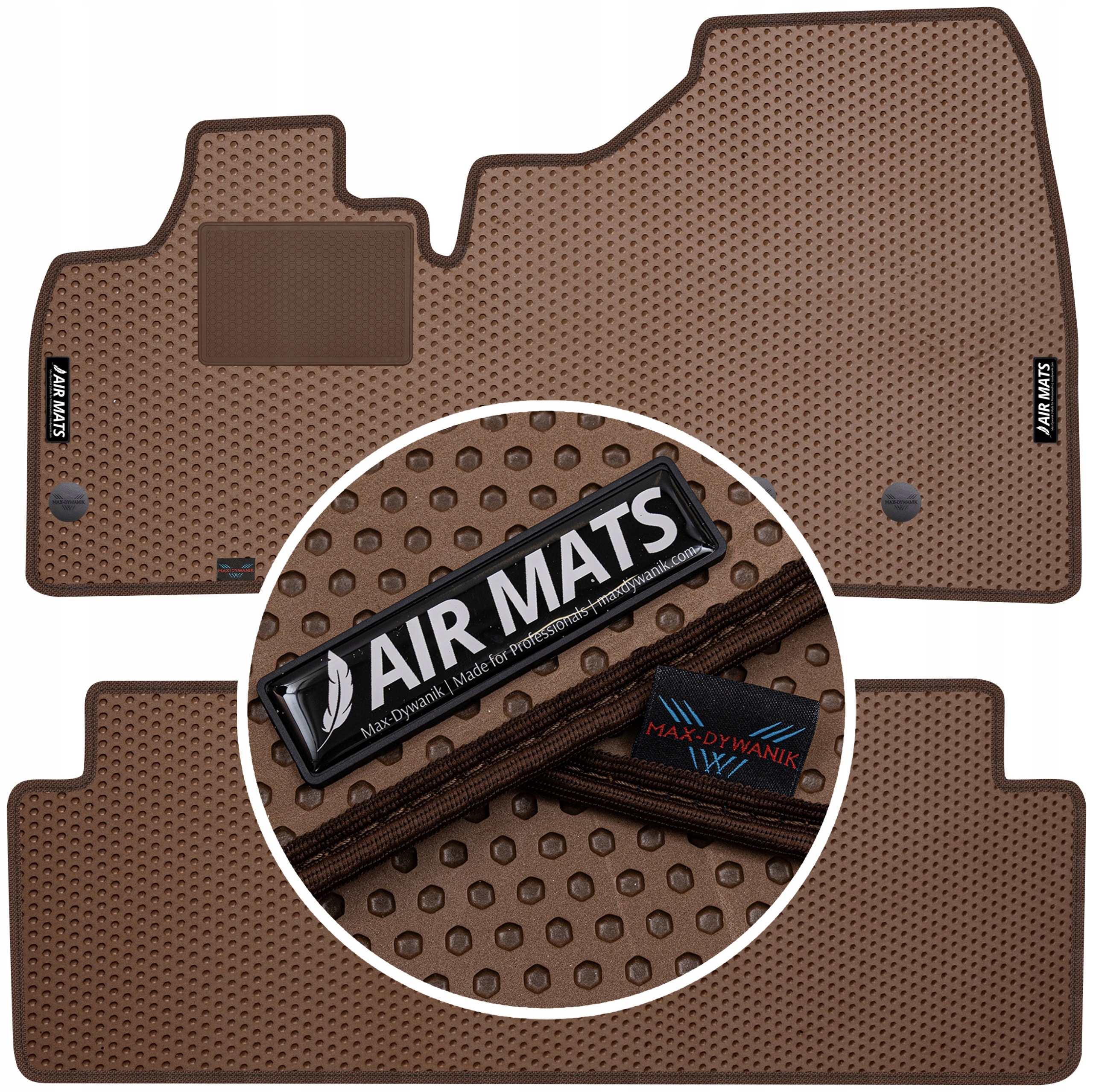 Nissan Ariya 2022- Gumové koberce Air Mats Hnědé