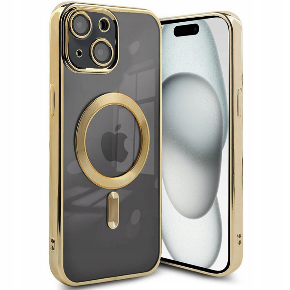 ETUI MAGNETIC SHINE +SZKŁO 9H do IPHONE 15 Stan opakowania oryginalne