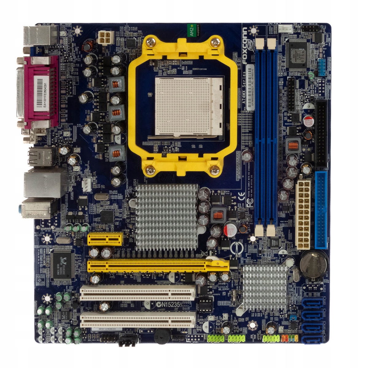 Foxconn A74MX-K Socket AM2+ DDR2 PCIe Pci microATX
