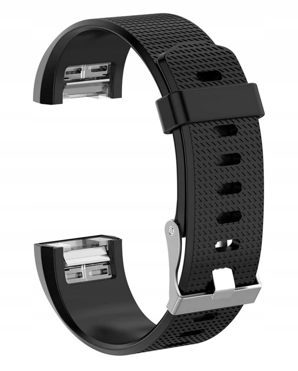 

Pasek Silikonowy FitBit Charge 2 Czarny Roz. S