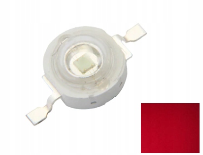 

Dioda 1W Power Led Deep Red