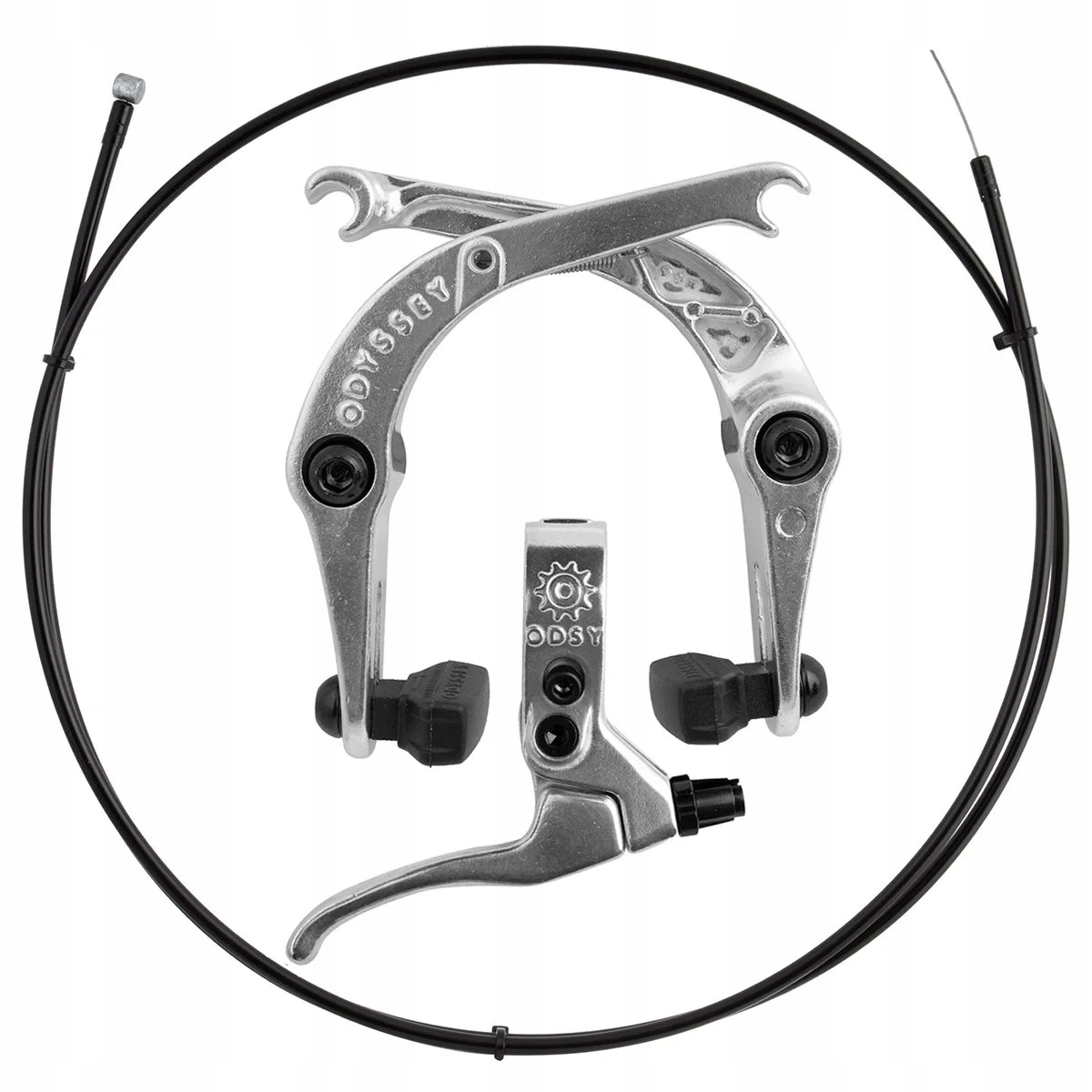 Brzdový systém Odyssey Springfield U-Brake Kit leštěný