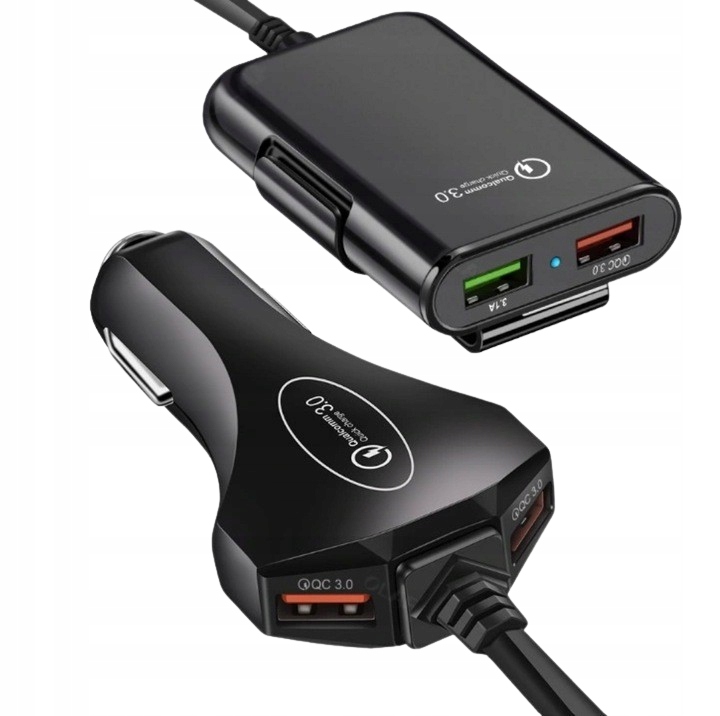 

Ładowarka Samochodowa Qc 3.0 4xUSB