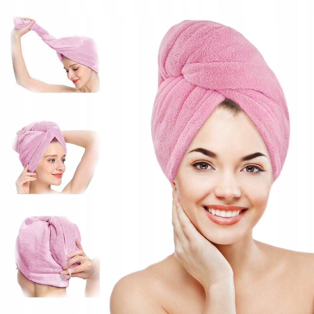 

Ręcznik Na Głowę Turban Do Włosów Z Mikrofibry
