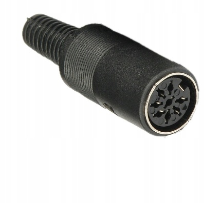 

Gniazdo Din 8pin 8p na kabel montażowe (1133)