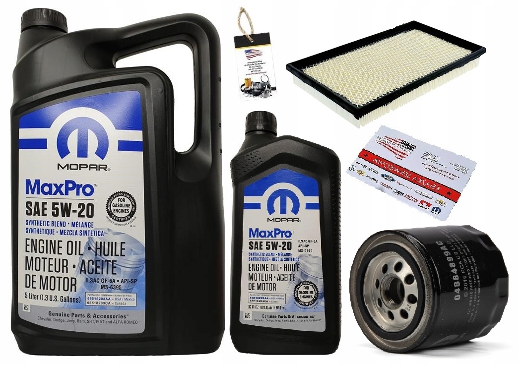 MOPAR 5W20 + FILTRY RAM 1500 4,7 11--13