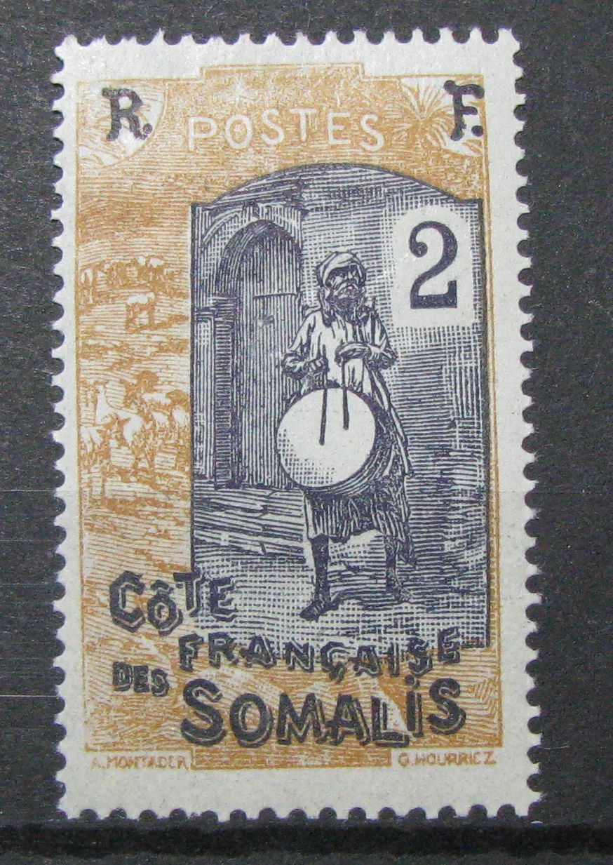 KOLONIE FRANCJI - Somalia - znaczek czysty *