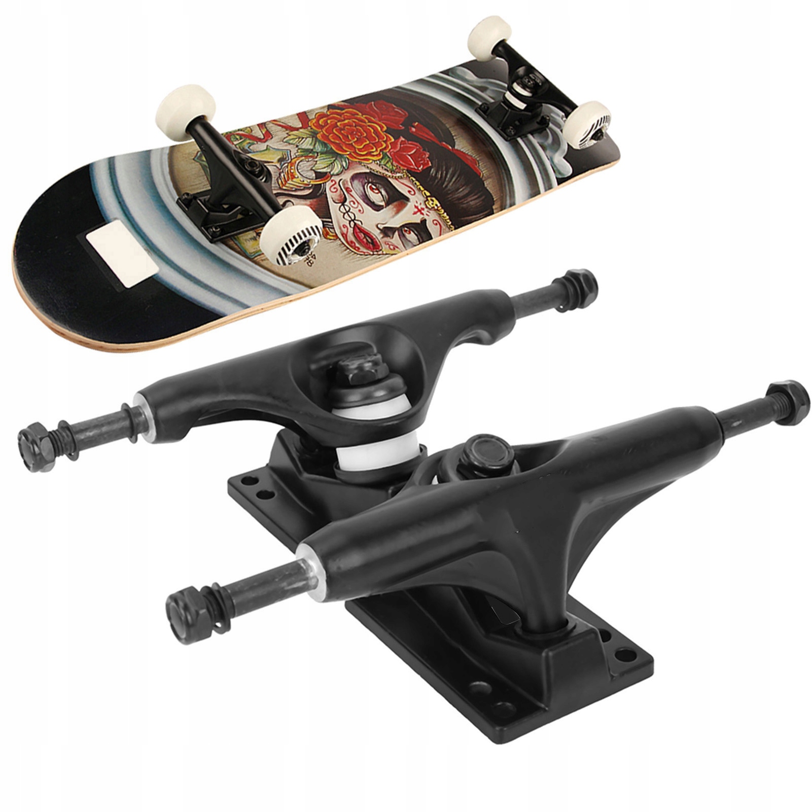 Puente Skateboard Driftboard Thickened Bracket 4-8' Bracket Black