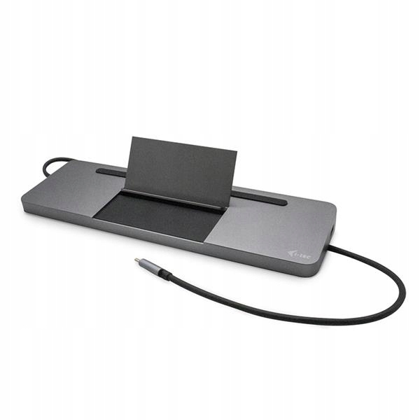 i-Tec Usb-c Metal Ergonomic 4K 3x Display Docking Station Power…