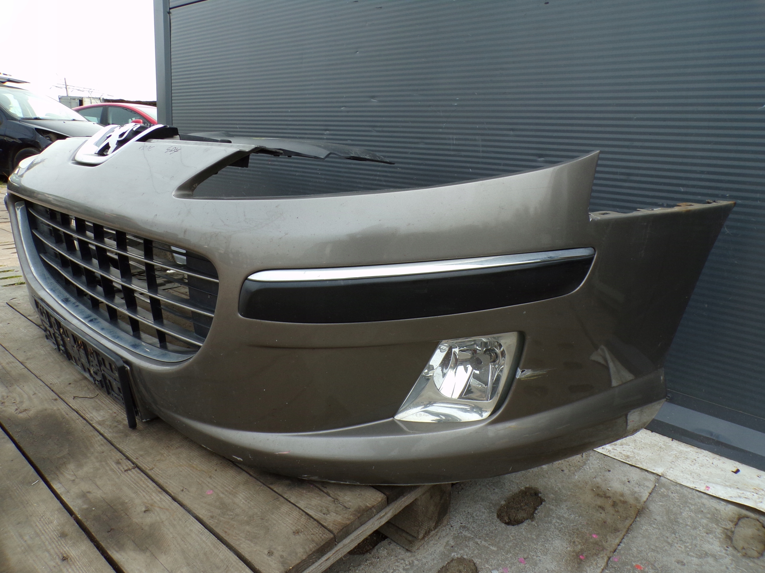 front bumper front PEUGEOT 407 colour KDAC complete