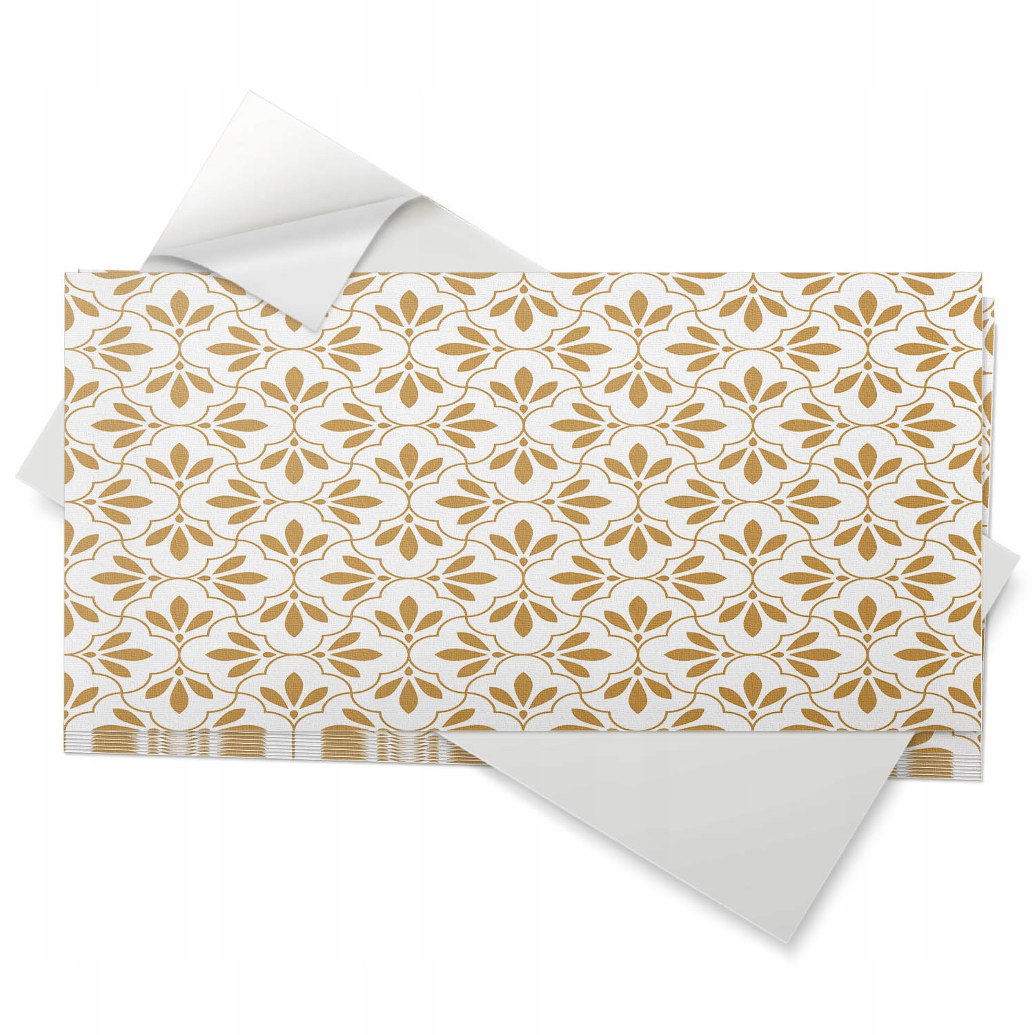 Balíček samolepících dlaždic 10 ks 40x20 cm Elegantní rostlinný vzor