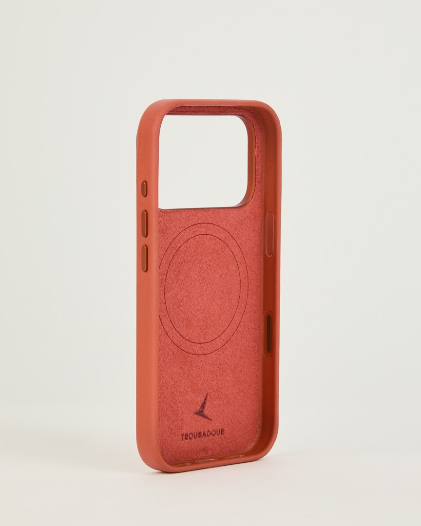 Troubadour Leather Case etui skórzane do iPhone 18 Pro 17 Pro kompatybi