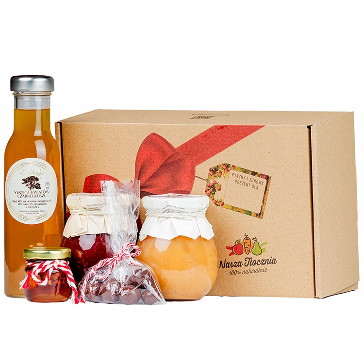 Levně Premium dárková krabička Nasza Tłocznia je velký set pro den babičky a dědečka