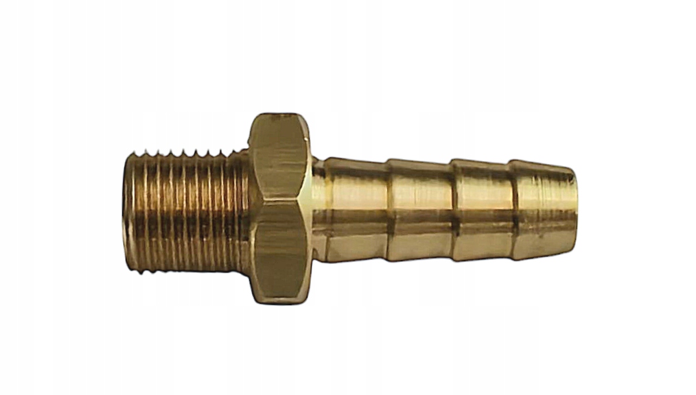 KOŃCÓWKA DO WĘŻA GZ 1/8" WĄŻ 8mm MOSIĄDZ KRÓCIEC ZŁĄCZKA