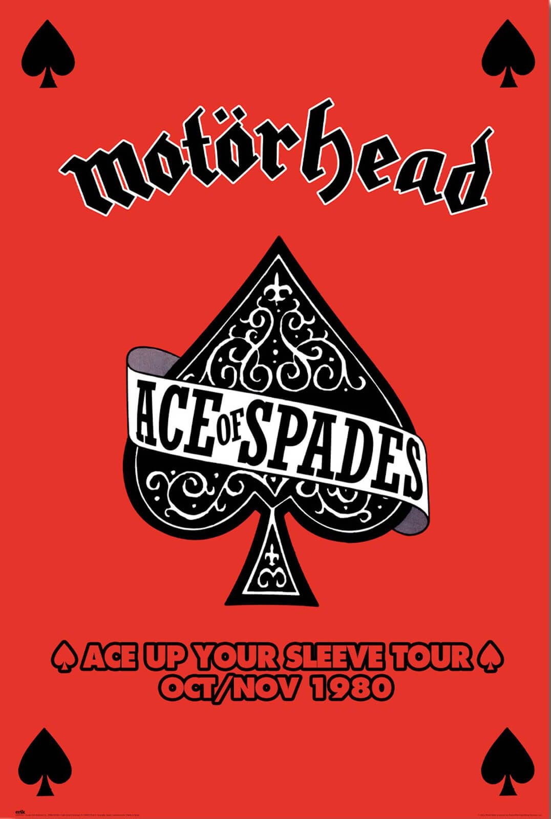 

Plakat Motorhead Ace Up Your Sleeve Tour 61x91,5
