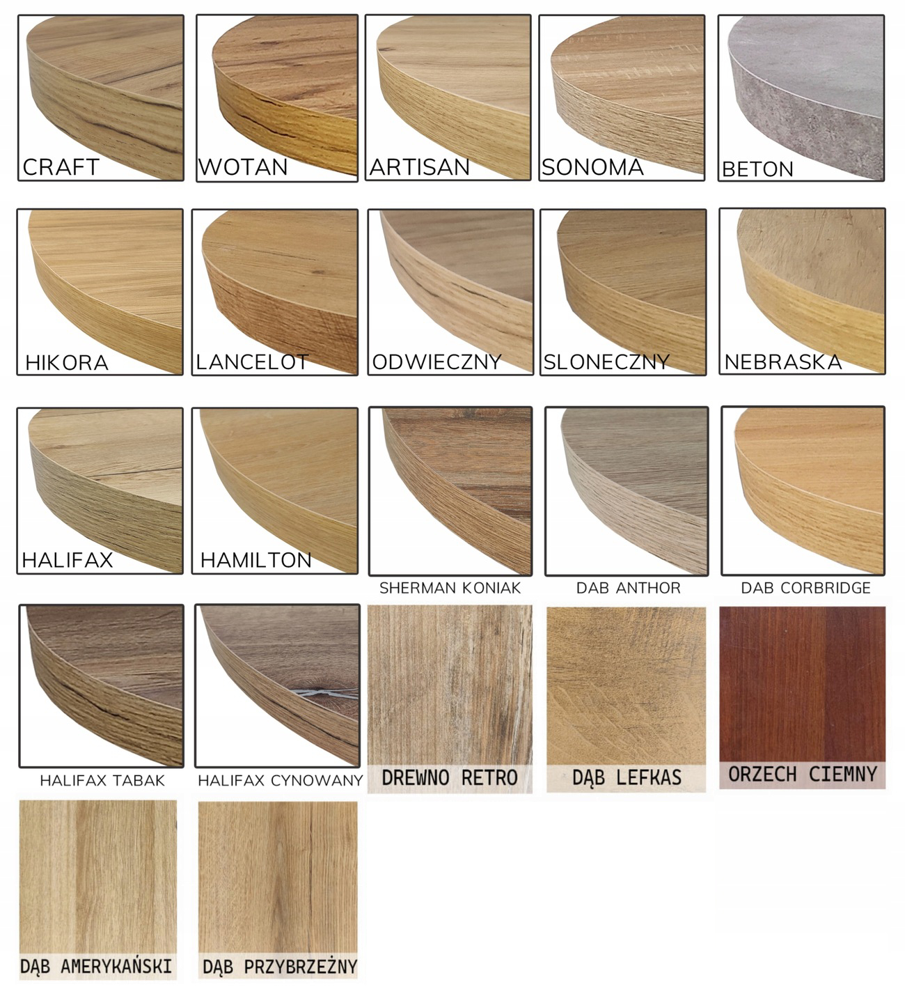 STÓŁ OKRĄGŁY LAMELE NIEROZKŁADANY 100 cm HALIFAX TABAK + nogi drewniane Głębokość mebla 100 cm