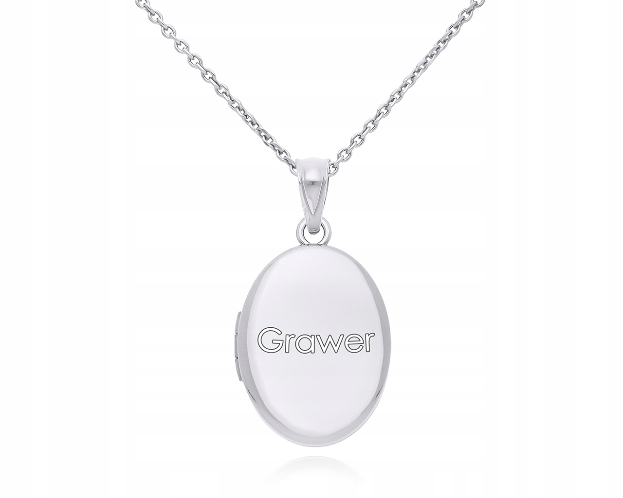 Stříbrný řetízek s Foto Sekretářem Gravírování , délka 50 cm 925