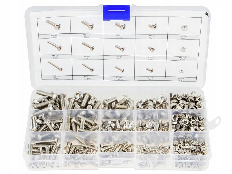 

Śruby Nakrętki 6-KĄTNE Hex Imbus Nierdzewne Inox