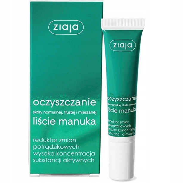 

Ziaja reduktor zmian potrądzikowych manuka 15ml
