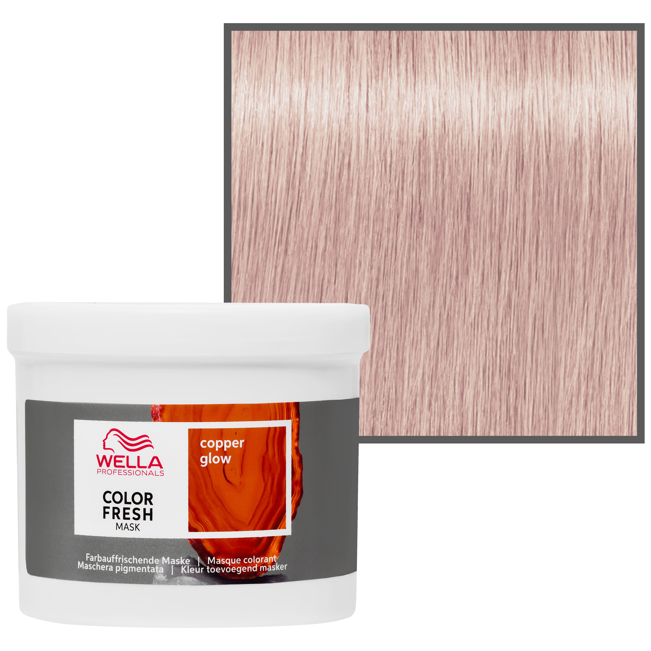 Color Fresh Mask Copper Glow na miedziane tony i połysk włosów