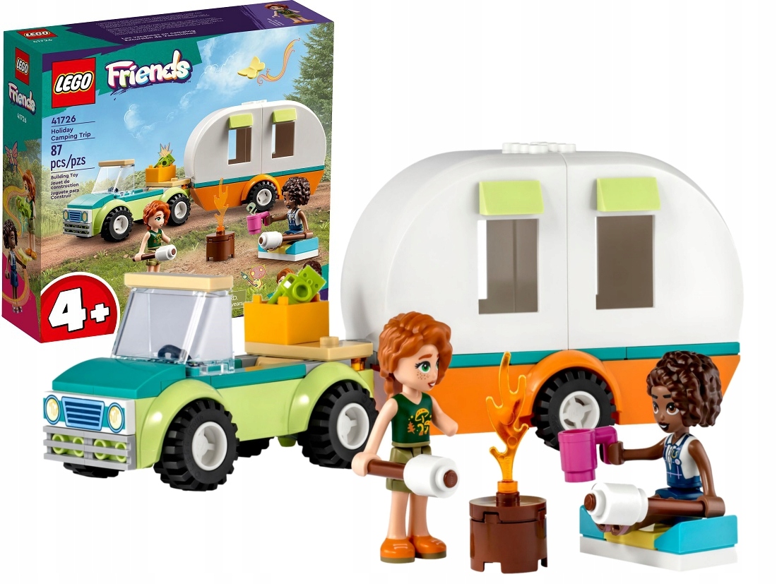 Lego Friends Prázdninová Výprava Do Bivaku 41726