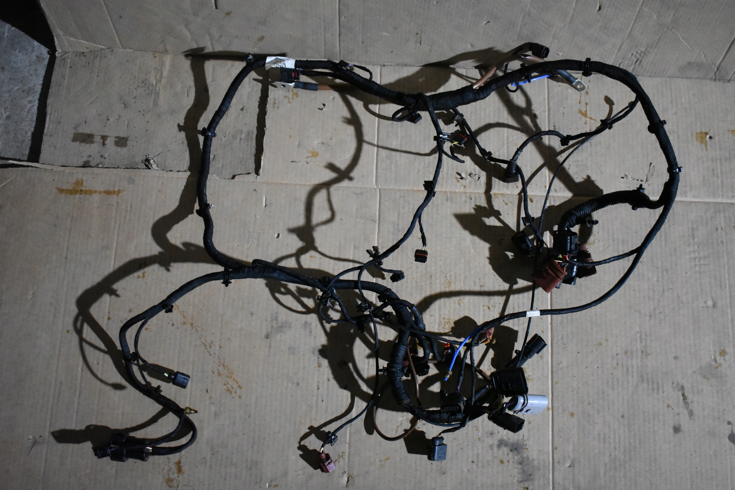 wiring springing rear PORSCHE TAYCAN 1