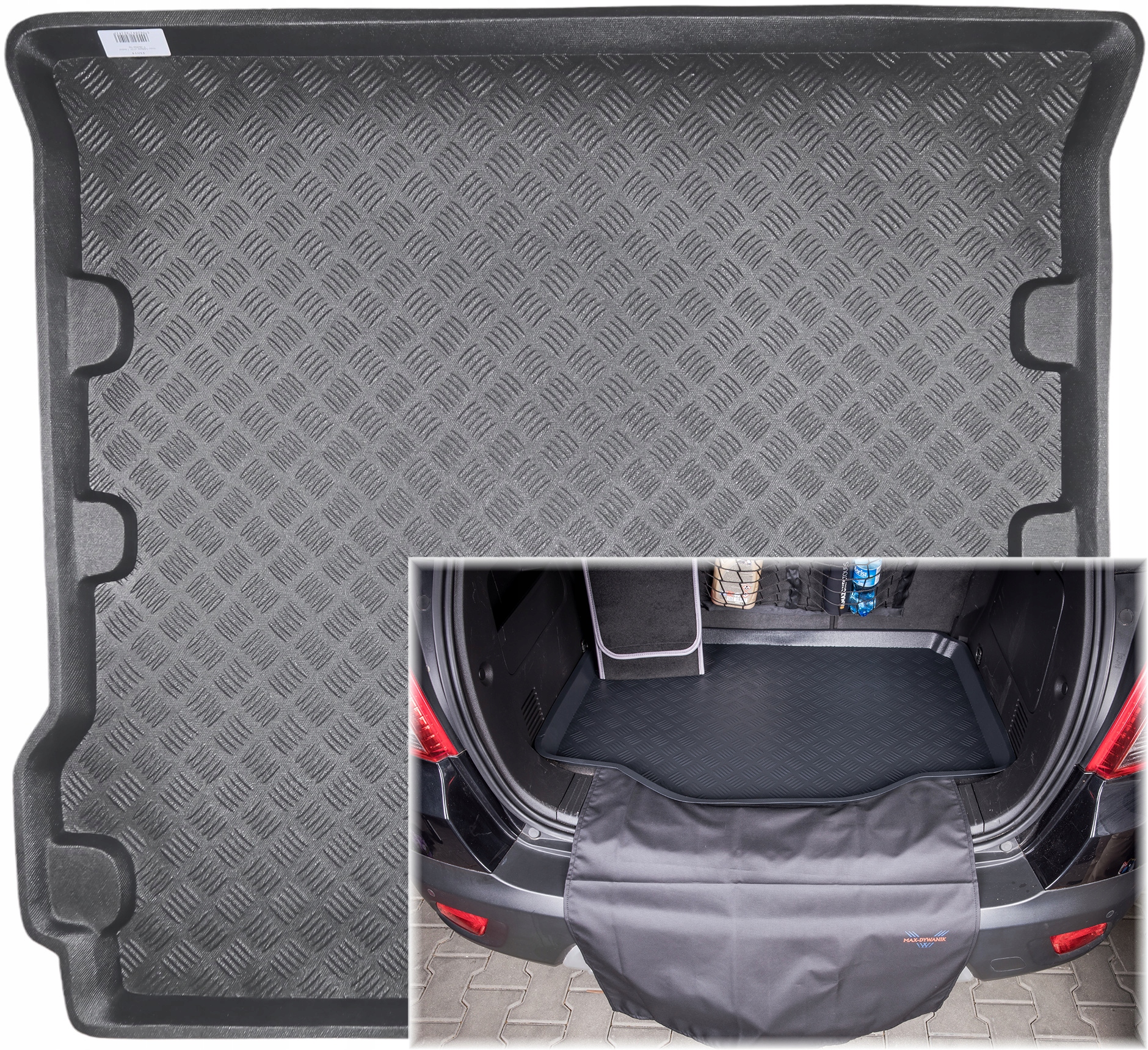 Nissan Pathfinder III Suv od roku 2005-2013, rohož krytka nárazníku