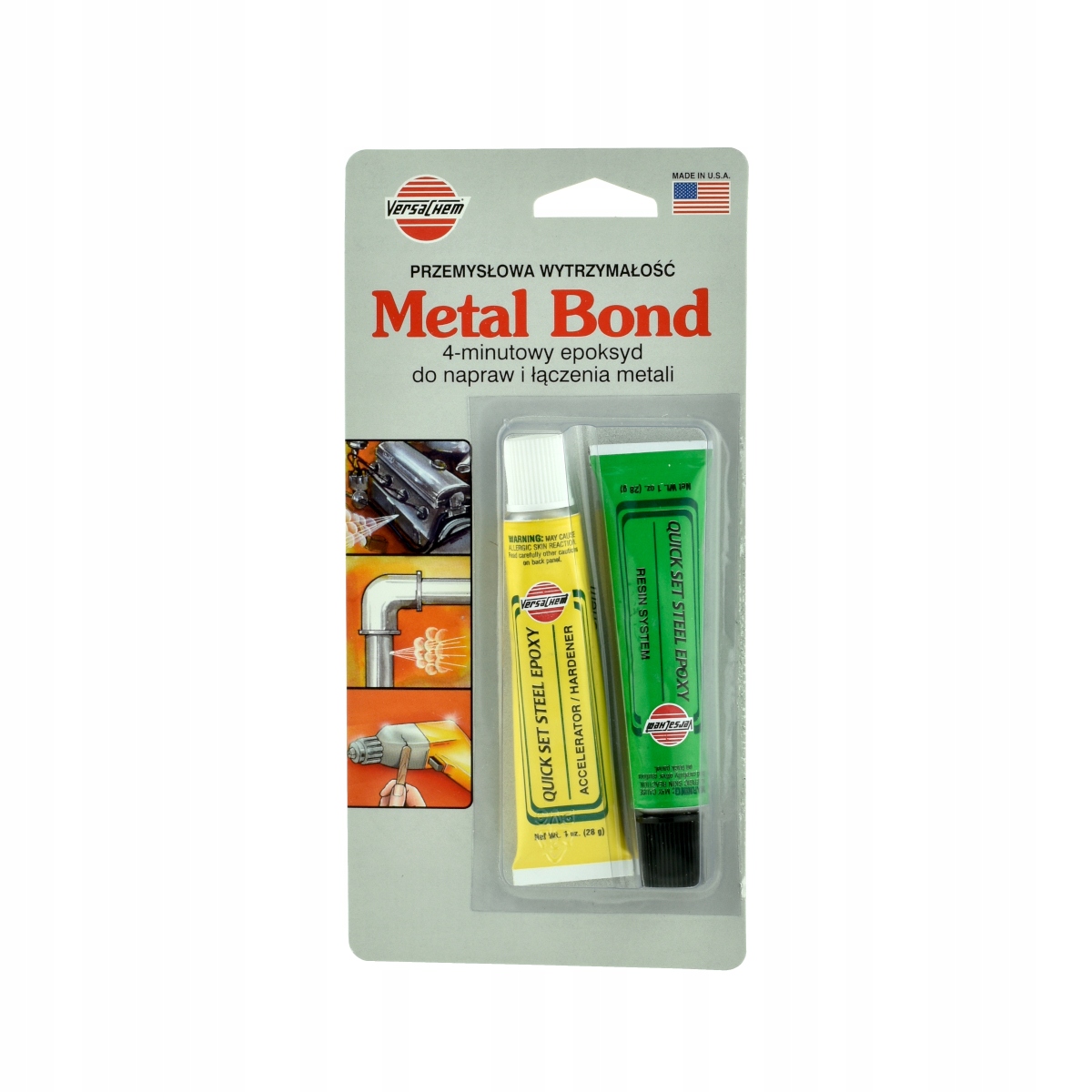 VERSACHEM METAL BOND KLEJ DO METALU ZAMIAST SPAWU Producent VersaChem