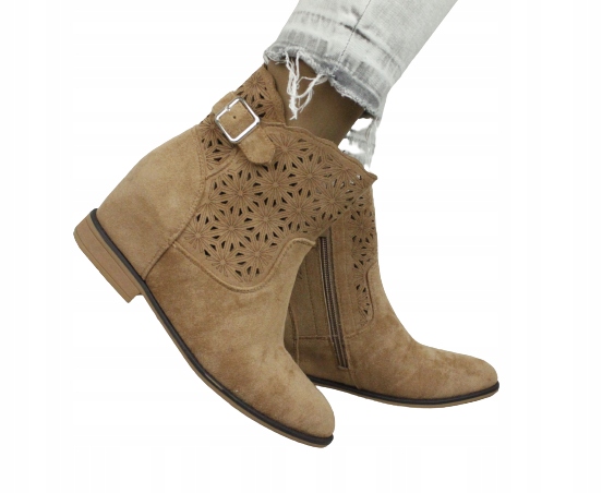 

Daszyński SA16820 Botki Na Ukrytym Koturnie R.40