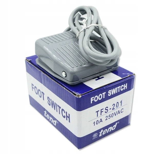 Przełącznik nożny TFS-201 z przewodem 2m - pedał sterowniczy Symbol TFS-201