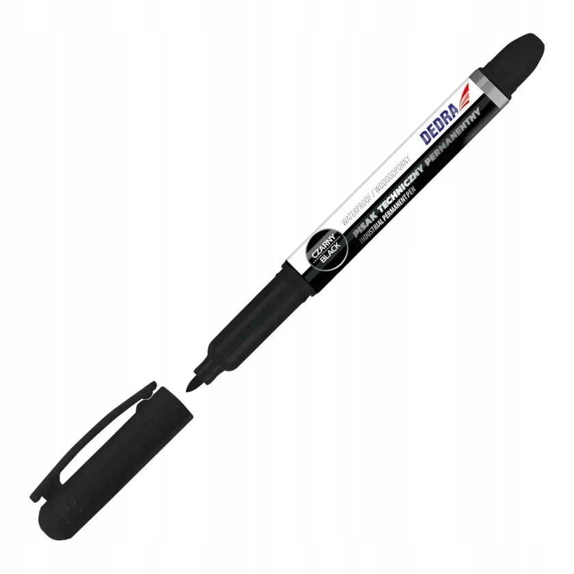 

Pisak techniczny Dedra M89Z06 permane czarny 1mm