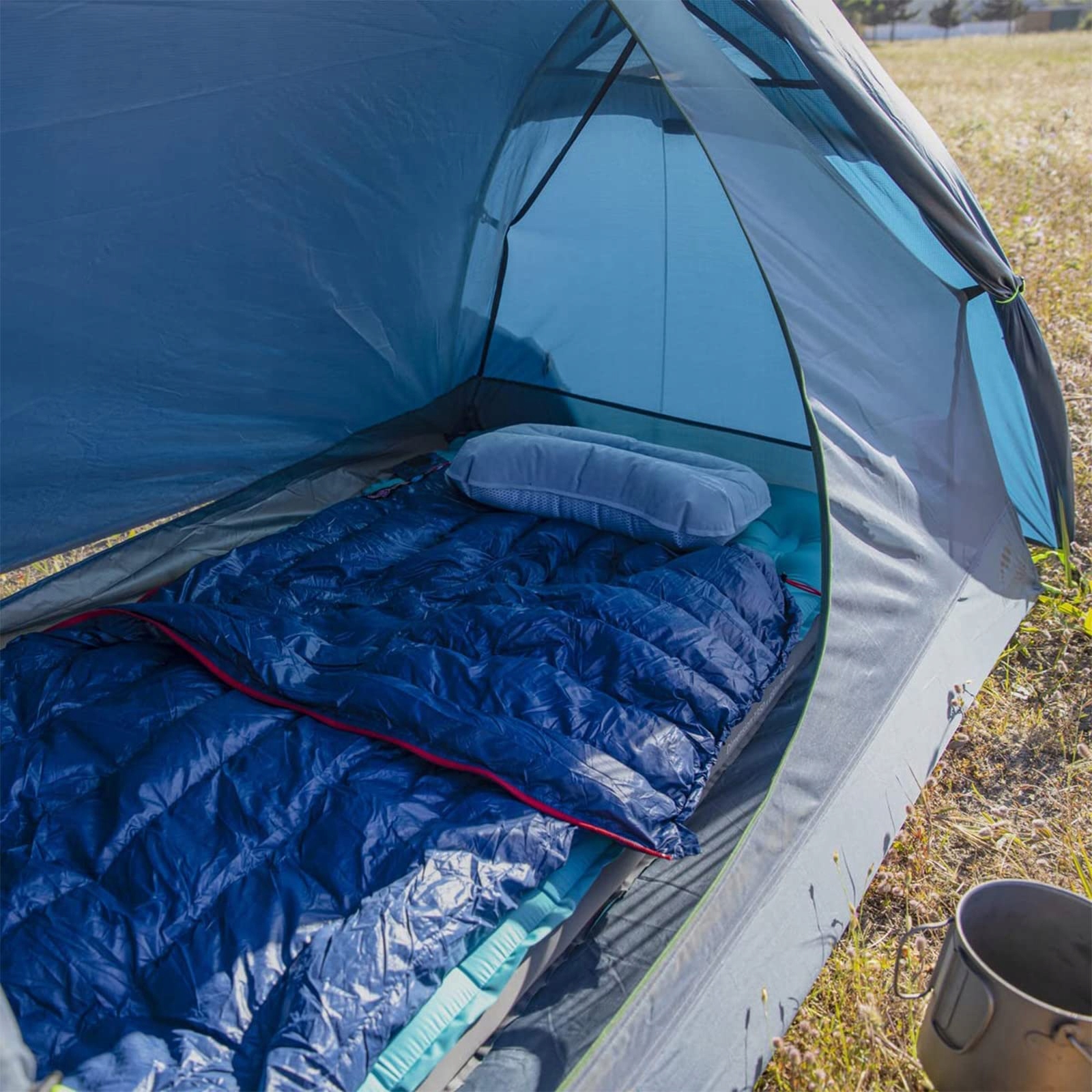 NATUREHIKE Ultralekkie Namiot Trekkingowy 1 Osobowy 3-4 Sezonowy Camping — miniatura 6