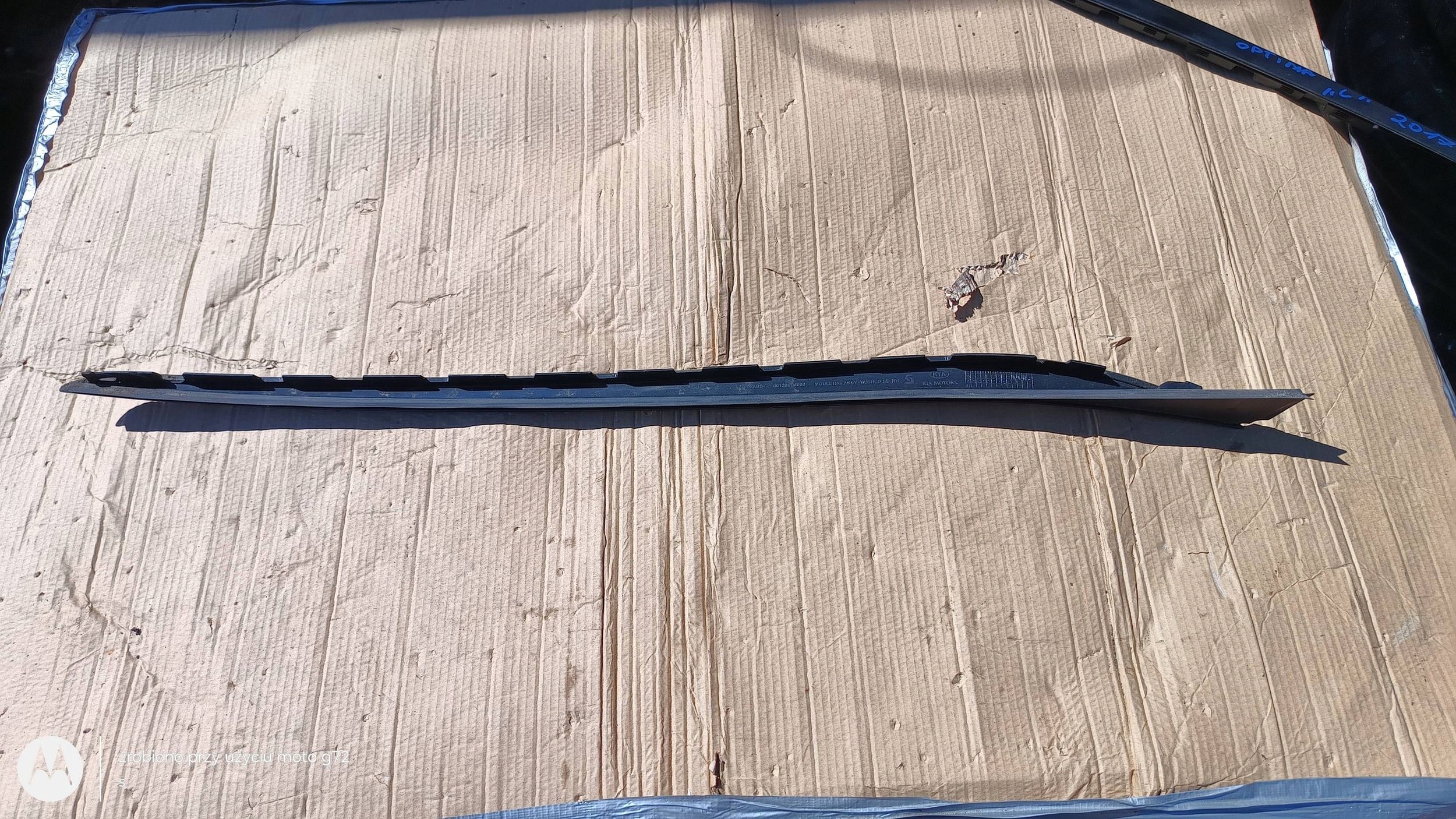 KIA OPTIMA IV moulding windows CZOLOWEJ right 86132-D4000 2018R